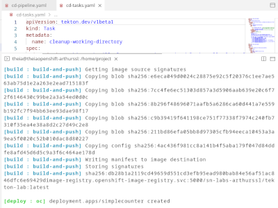 A representative image for the article A reusable CD pipeline with Tekton - Kubernetes-native CI/CD framework